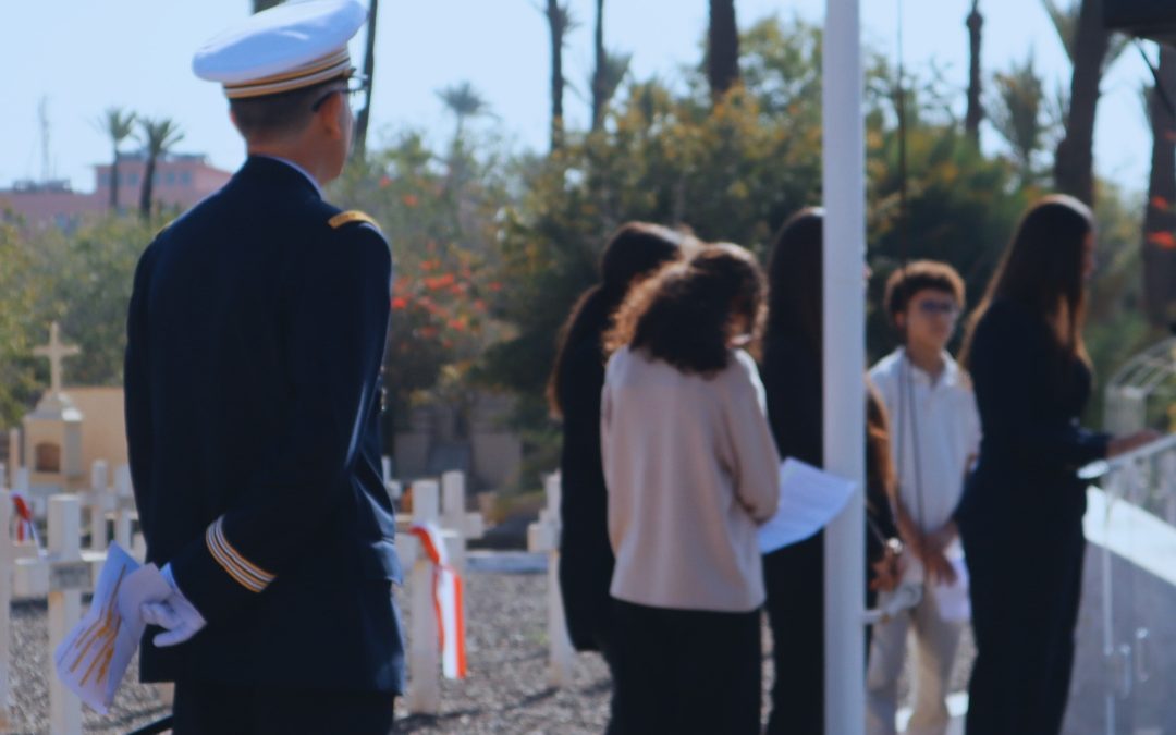 Commémoration du 11 Novembre au Cimetière Européen de Marrakech