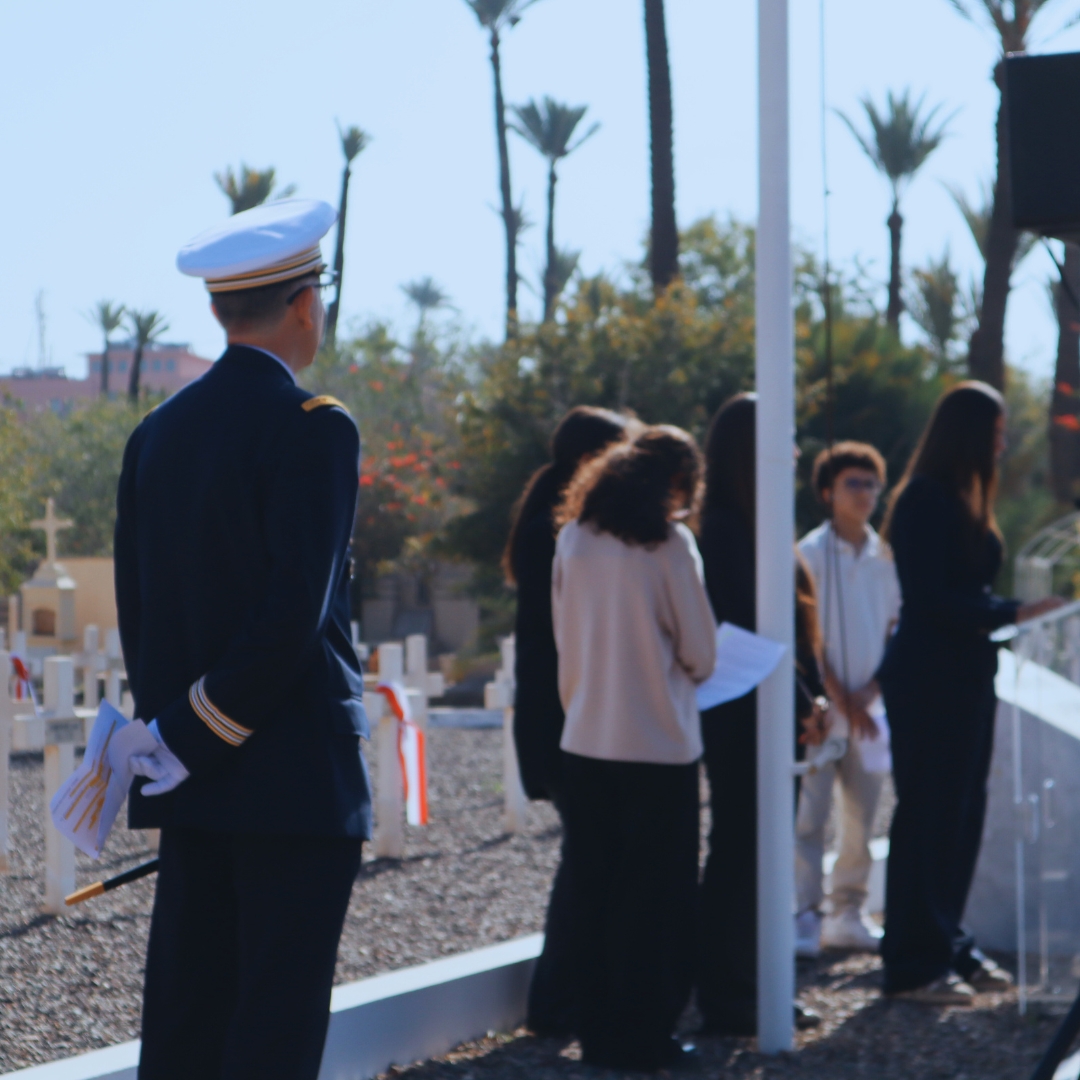 CÃ‰RÃ‰MONIE DU 11 NOVEMBRE AU CIMETIÃˆRE EUROPÃ‰EN DE MARRAKECH